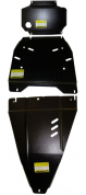 Защита картера двигателя, КПП, РК МОТОДОР 01450 для Nissan Navara 3