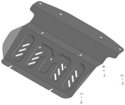 Защита радиатора Мотодор 78308 для Sollers ST6 / Jac T6