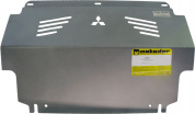 Защита радиатора Мотодор 31307 для Mitsubishi Pajero Sport 2