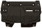 Защита картера двигателя, КПП Шериф 02/21/26.2088 V1 для AUDI A1 / Skoda Fabia / Rapid / Roomster / Volkswagen Polo