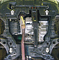 Защита картера двигателя, КПП Мотодор 01324 для Mitsubishi Outlander XL / Citroen C-Crosser / Peugeot 4007