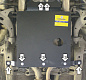 Защита КПП МОТОДОР 02228 для Subaru Outback 2