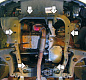Защита картера двигателя, КПП Мотодор 01521 для Opel Astra H / Zafira B