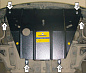 Защита картера двигателя, КПП MOTODOR 01706 для Renault Twingo