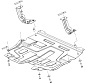 Защита двигателя, КПП Шериф SL 9001 V1 для AUDI A1 / Skoda Fabia / RS / Scout / Rapid / Roomster / Praktik / Volkswagen Polo / CROSS