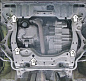 Защита картера двигателя, КПП Мотодор 10825 для Honda Civic