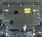 Защита картера двигателя и КПП Мотодор 01126 для Mazda 3