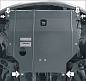 Защита картера двигателя, КПП MOTODOR 01403 для Nissan Almera / Classic