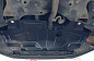 Защита двигателя, КПП Шериф SL 9001 V1 для AUDI A1 / Skoda Fabia / RS / Scout / Rapid / Roomster / Praktik / Volkswagen Polo / CROSS