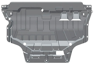 Защита двигателя, КПП Шериф 26.3708 для VOLKSWAGEN Touran