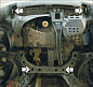 Защита картера двигателя, КПП Мотодор 00738 для Ford Escape / Maveric / Mazda Tribute