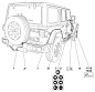 Электрика для фаркопа (оригинальная) WESTFALIA  342105300113 для Jeep Wrangler 3 / 4