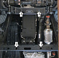 Защита КПП Мотодор 77215 для Changan Hunter Plus