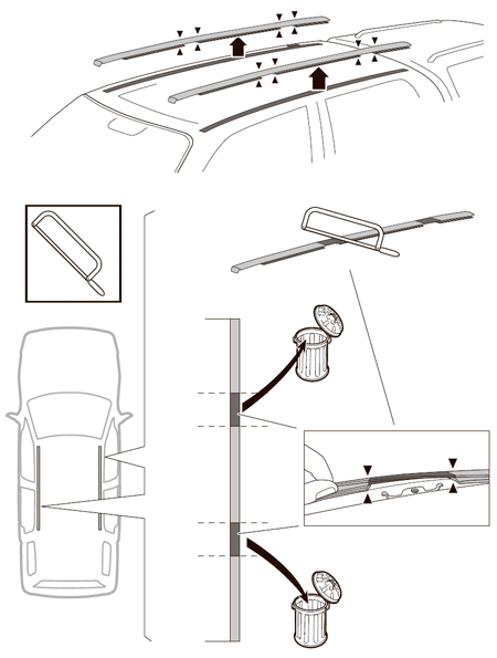 Крепёжный комплект THULE 3144 для MITSUBISHI L200 / Triton 15- / FIAT Fullback 16-