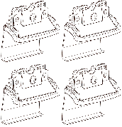 Крепёжный комплект THULE 4046 для RENAULT / DACIA Duster 14-