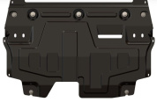 Защита картера двигателя, КПП Шериф 50.2088 V1 для AUDI A1 / Skoda Fabia / Scout / Rapid / Roomster / Praktik / Volkswagen Polo / Cross / Jetta VA3