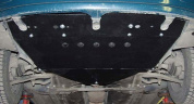 Защита картера двигателя, КПП Шериф 17.0217 для Peugeot 406