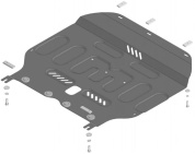 Защита картера двигателя, КПП Мотодор 70803 для Honda Vezel 2