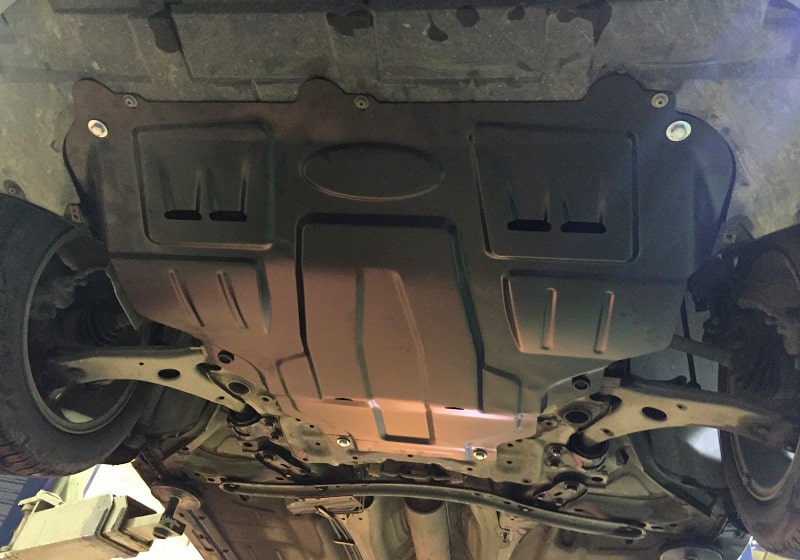 Защита картера двигателя на Ford Focus 2 - купить в Москве по выгодной цене