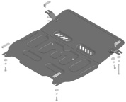Защита картера двигателя, КПП МОТОДОР / MOTODOR 70813 для Honda Stepwgn 5