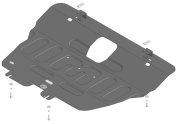 Защита картера двигателя, КПП Мотодор 79011 Jetour X90 Plus
