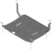Защита картера двигателя, КПП Мотодор 74702 для Livan S6 Pro