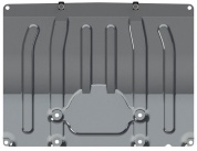 Защита радиатора Шериф 03.3743 для BMW X3 G01 / X4 G02