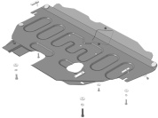 Защита картера двигателя, КПП МОТОДОР / MOTODOR 70702 для Ford Mondeo / Galaxy / S-max