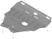 Защита картера двигателя, КПП МОТОДОР / MOTODOR 72601 для Volvo V50 / S40 / C30