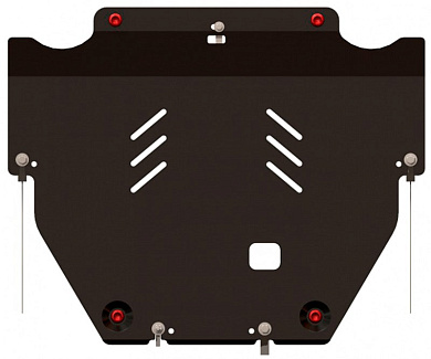 Защита картера двигателя и КПП Шериф 25.1028 для VOLVO S80 2 / S60 2 / XC70 2