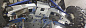 Защита передних рычагов STORM 40.3950 для Polaris RZR XP Turbo S