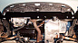 Защита картера двигателя, КПП Шериф 05.0270 для CITROEN Xsara Picasso
