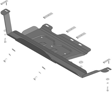 Защита РК Мотодор 78314 для Jac T8 / Pro
