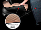 Автомобильные коврики салона Sotra 3D Lux серые ST 74-00007 для BMW 7 E66 Long