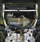 Защита картера двигателя, КПП МОТОДОР 01607 для Peugeot 407