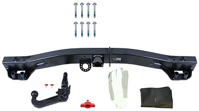 Комплект / фаркоп / электрика 13 пин / адаптер на 7 пин / WESTFALIA / для Audi Q7 1