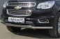 Защита переднего бампера SLITKOFF CHTB12004 для Chevrolet Trailblazer 2