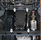 Защита КПП Мотодор 347203 для Changan Hunter Plus