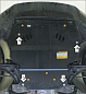 Защита картера двигателя, КПП Мотодор 02733 для Skoda Superb / Yeti / Volkswagen Caddy