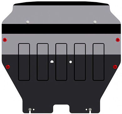 Защита картера двигателя, КПП Шериф 26.3596 для Volkswagen T6