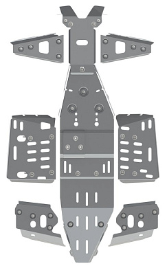 Защита днища STORM 40.3234 для Polaris Sportsman 550 / 850 / 1000 / Touring