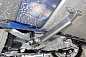 Защита переднего бампера SLITKOFF FES001 для Ford EcoSport 17-