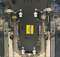 Защита КПП Мотодор 35002 для Lexus GS 3