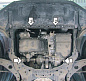 Защита картера двигателя, КПП MOTODOR 01130 для Mazda 6 / CX-5