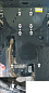 Защита картера двигателя, КПП, РК Мотодор 70910 для Genesis G80