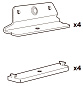 Багажник (поперечины) THULE 3138-751-712500 для FORD Transit 8