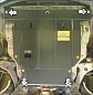 Защита картера двигателя, КПП MOTODOR 01007 для KIA Magentis / Hyundai Sonata