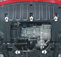 Защита картера двигателя, КПП MOTODOR 70912 для KIA Rio X-Line / X / Hyundai Solaris