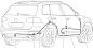 Комплект фаркоп + электрика WESTFALIA 321736900113 для Porsche Cayenne / VW Touareg 02-17