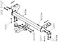 Фаркоп MOTODOR / МОТОДОР 93107-A для Haval Jolion